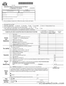 Blank Alabama 40X PDF Template