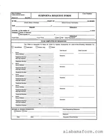 Blank Alabama C 12 PDF Template