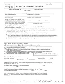 Blank Alabama C 2 PDF Template