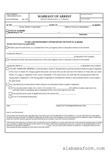 Blank Alabama Cr 58 PDF Template
