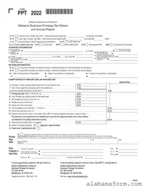 Blank Alabama Ppt PDF Template