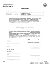 Blank Alabama Sr 58 PDF Template